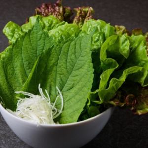 サンチュ盛り合わせ