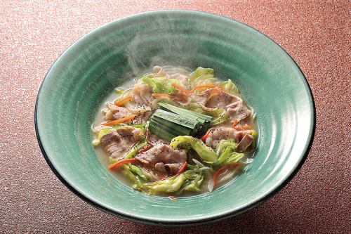 具沢山 ちゃんぽんのおうどん