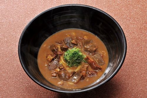 牛すじカレーのおうどん