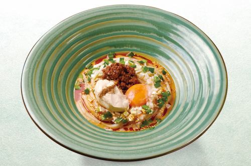 白胡麻担担のおうどん(冷)