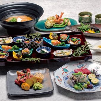 ＜おうどんが選べるご宴会＞【特選 おうどんの会席】