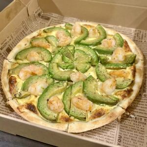 アボカドとエビ