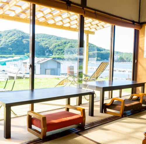 目の前に広がる絶景生浦湾