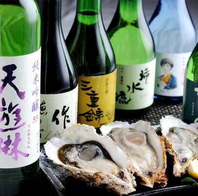 牡蠣の旨み引出す!三重の銘酒と特産地酒のマリアージュ