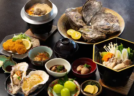 【お昼限定・土日祝11時00分】牡蠣三昧