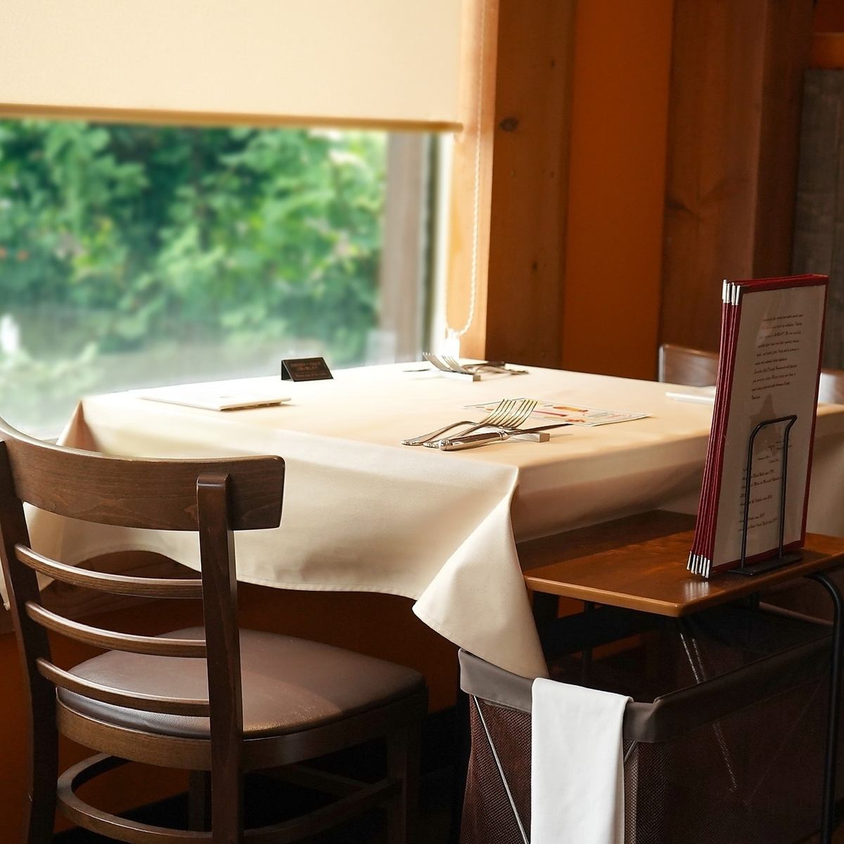 Private rooms for two are available. Perfect for dates and special occasions.