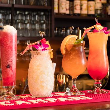 Tropical mocktail with the delicious taste of Hawaii