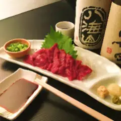 極!赤身馬刺し