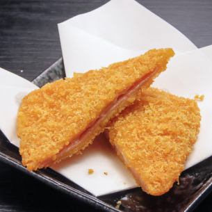 cheese ham cutlet