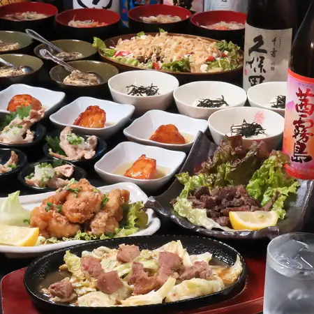 こまち宴会コース◆料理9品+150分飲み放題付き※飲み放題のビールは生ビールです。
