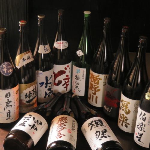 10 bottles of carefully selected Japanese sake♪