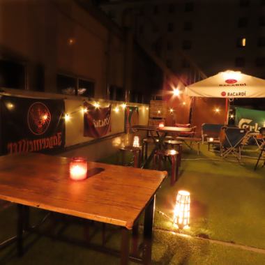 Terrace seats with a great atmosphere♪Let's make some great memories for the summer of 2025☆