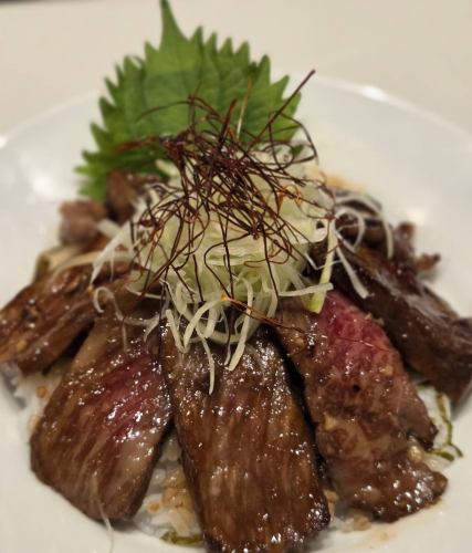 数量限定！仙台牛の炙り丼