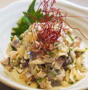 ガリと金華〆鯖