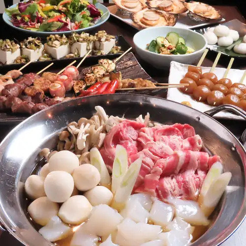 ☆New Autumn Night Special☆ Yamagata's famous Imoni (taro stew) course♪