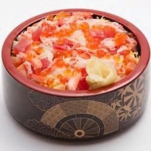 [C8] Seafood chirashizushi bowl