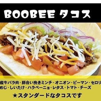 BOOBEEタコス