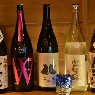 日本酒は愛知の地酒を厳選