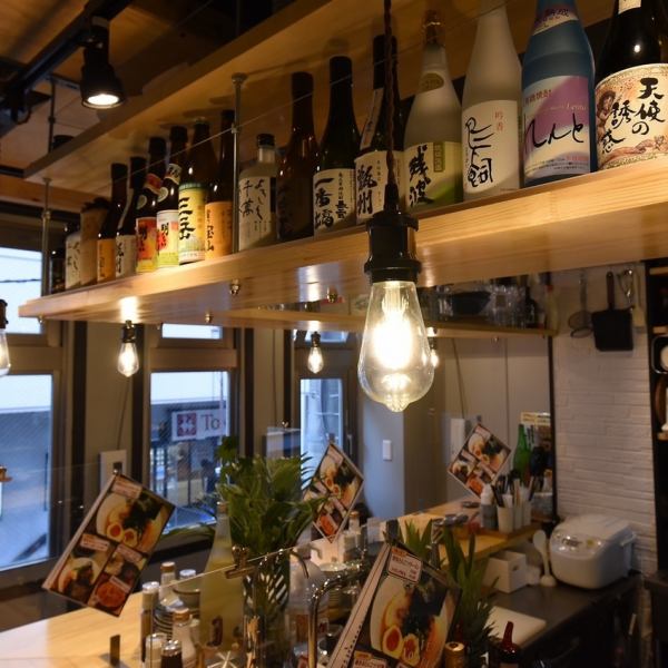 The shop is open until midnight every day ★ Not only can you use it for lunch, but you can also use it as an izakaya / bar ◎