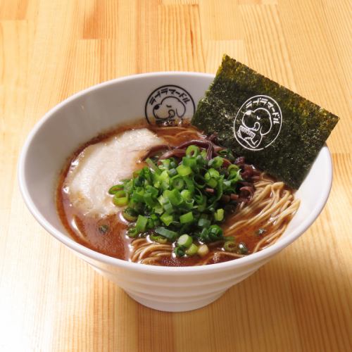 【スープの味は3種類】熊本黒とんこつ