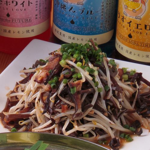 Excellent stir-fried bean sprouts