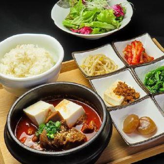 燉牛筋午餐