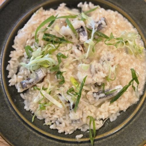 海鰻松茸燴飯