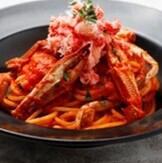 게 듬뿍! 일본 게의 토마토 크림 파스타