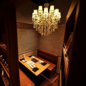 宴会・会食・接待にも最適な完全個室をご用意しております。