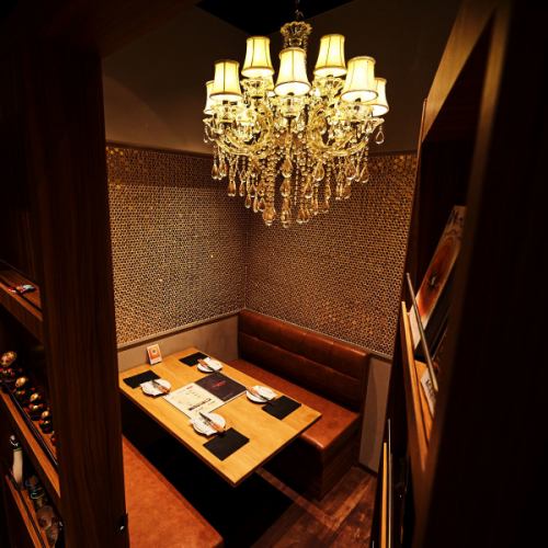 宴会・会食・接待にも最適な完全個室をご用意しております。