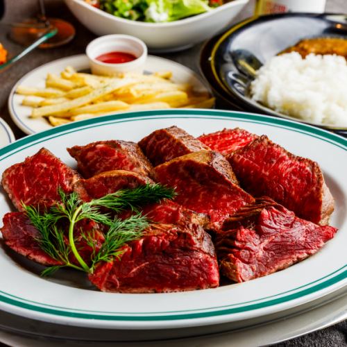 【30年超の職人が目利きした高品質な黒毛和牛】当店で活躍する歴戦の"肉のプロ"が厳選した究極のステーキ。