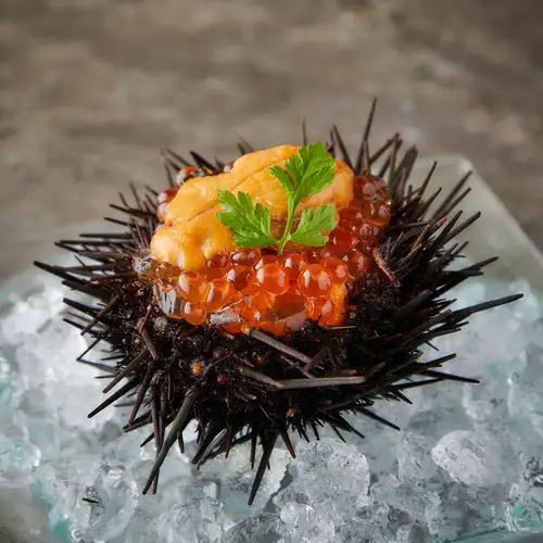Black Wagyu Beef and Sea Urchin