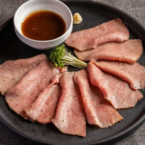 Japanese black beef roast beef