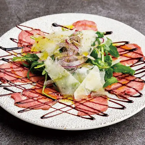 Roasted beef tongue salad
