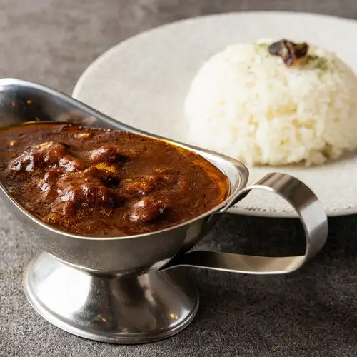 Beef curry rice from a steak restaurant