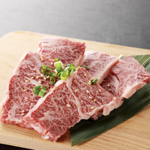 Wagyu beef skirt steak (with sauce) / Salted Wagyu beef skirt steak / Spicy Wagyu beef skirt steak