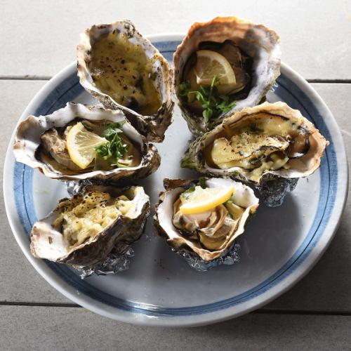 Baked Oyster / Oysters Garlic Cheese
