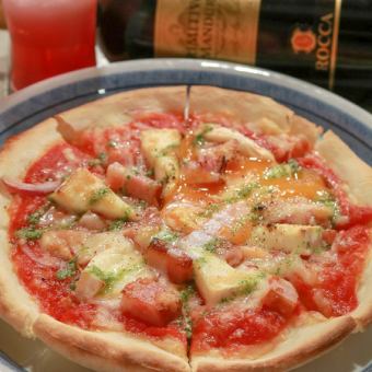 [Alcohol is the star] After-party course: 6 dishes including raw ham with homemade pickles and today's pizza, 120 minutes of all-you-can-drink included