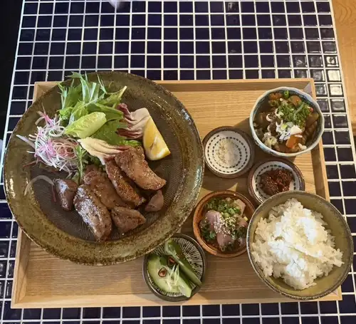 烤牛舌套餐