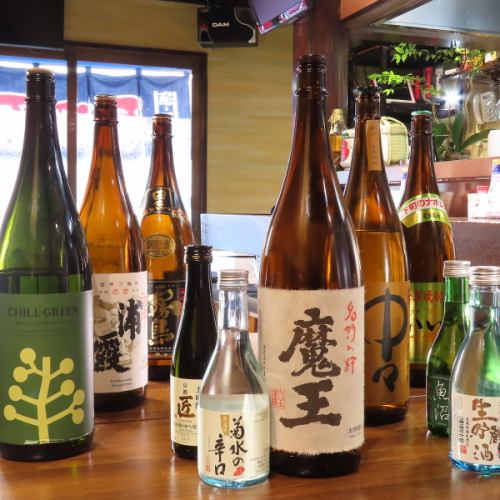豊富な種類のドリンクで★
