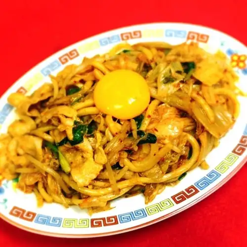 猪肉泡菜炒面