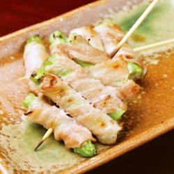 【野菜肉巻き串】アスパラ肉巻き串［1本］