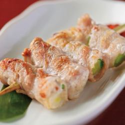【野菜肉巻き串】葉にんにく肉巻き串［1本］