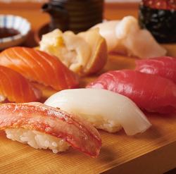 《本鮪寿司・いくら寿司付き》おまかせ寿司 北海道十貫盛り