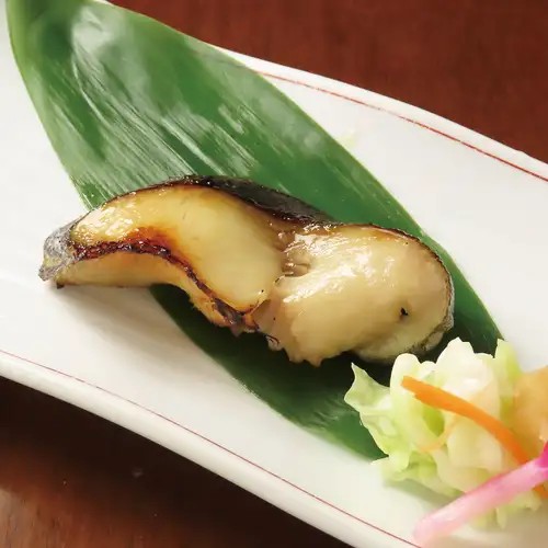 Saikyo-yaki of silver cod