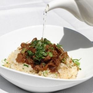 牛肉時雨煮奶油飯～茶泡飯風格～