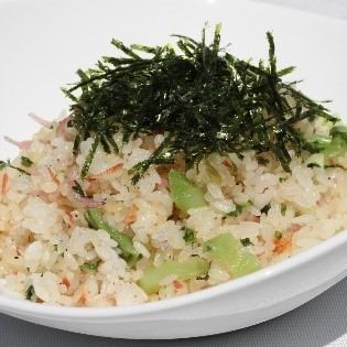 Plum and Hiroshima-style Butter Rice