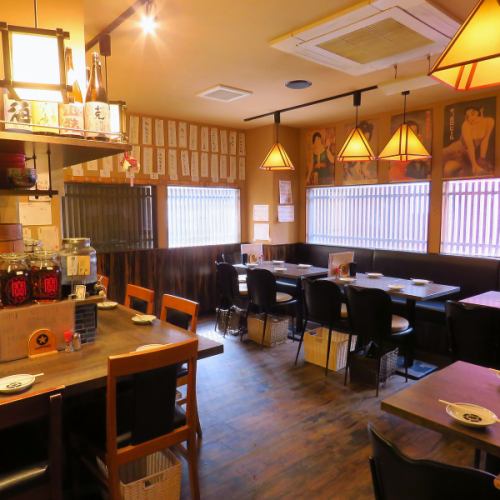 ほっと落ち着く自慢の店内で至福の時間を！