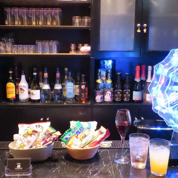 0時以降は無制限飲み放題！
