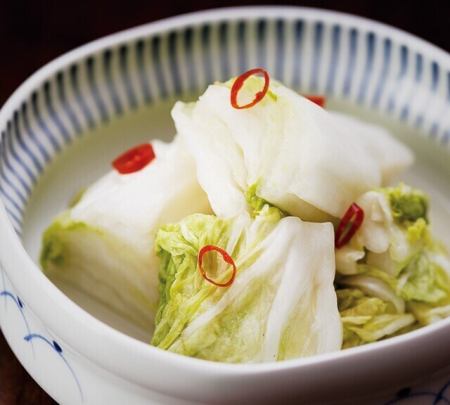 白菜の浅漬け